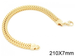HY Wholesale Bracelets 316L Stainless Steel Jewelry Bracelets-HY0103B130