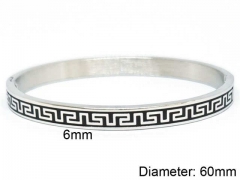 HY Wholesale Bangles Stainless Steel 316L Fashion Bangles-HY0097B021