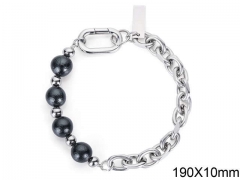 HY Wholesale Bracelets 316L Stainless Steel Jewelry Bracelets-HY0095B045