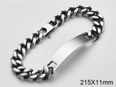 HY Wholesale Bracelets 316L Stainless Steel Jewelry Bracelets-HY0103B036
