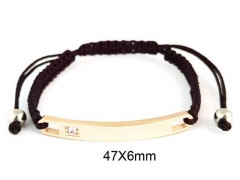 HY Wholesale Bracelets 316L Stainless Steel Jewelry Bracelets-HY0097B113