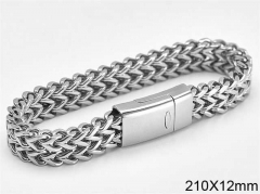 HY Wholesale Bracelets 316L Stainless Steel Jewelry Bracelets-HY0103B024