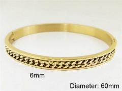 HY Wholesale Bangles Stainless Steel 316L Fashion Bangles-HY0097B022