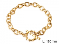HY Wholesale Bracelets 316L Stainless Steel Jewelry Bracelets-HY0100B002