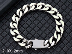 HY Wholesale Bracelets 316L Stainless Steel Jewelry Bracelets-HY0095B017