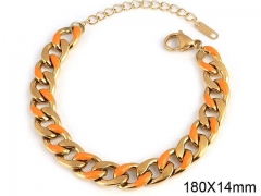 HY Wholesale Bracelets 316L Stainless Steel Jewelry Bracelets-HY0100B053