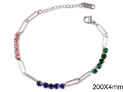 HY Wholesale Bracelets 316L Stainless Steel Jewelry Bracelets-HY0100B034