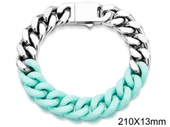 HY Wholesale Bracelets 316L Stainless Steel Jewelry Bracelets-HY0095B014
