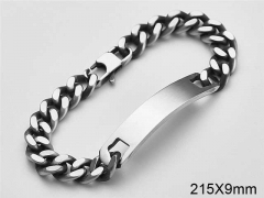 HY Wholesale Bracelets 316L Stainless Steel Jewelry Bracelets-HY0103B035