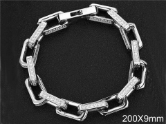 HY Wholesale Bracelets 316L Stainless Steel Jewelry Bracelets-HY0095B022