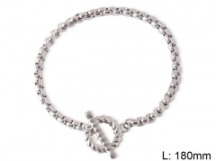 HY Wholesale Bracelets 316L Stainless Steel Jewelry Bracelets-HY0100B007