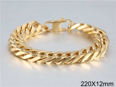 HY Wholesale Bracelets 316L Stainless Steel Jewelry Bracelets-HY0103B052