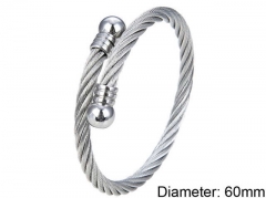 HY Wholesale Bangles Stainless Steel 316L Fashion Bangles-HY0097B208