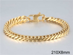 HY Wholesale Bracelets 316L Stainless Steel Jewelry Bracelets-HY0103B050
