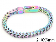 HY Wholesale Bracelets 316L Stainless Steel Jewelry Bracelets-HY0103B127
