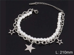 HY Wholesale Bracelets 316L Stainless Steel Jewelry Bracelets-HY0100B038