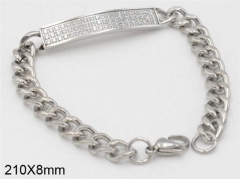 HY Wholesale Bracelets 316L Stainless Steel Jewelry Bracelets-HY0103B038
