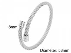 HY Wholesale Bangles Stainless Steel 316L Fashion Bangles-HY0097B183