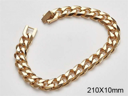 HY Wholesale Bracelets 316L Stainless Steel Jewelry Bracelets-HY0103B003