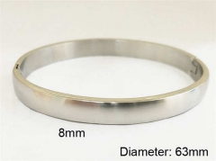 HY Wholesale Bangles Stainless Steel 316L Fashion Bangles-HY0097B225