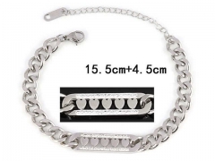 HY Wholesale Bracelets 316L Stainless Steel Jewelry Bracelets-HY0100B047
