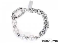 HY Wholesale Bracelets 316L Stainless Steel Jewelry Bracelets-HY0095B046