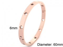 HY Wholesale Bangles Stainless Steel 316L Fashion Bangles-HY0097B056