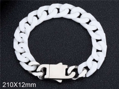HY Wholesale Bracelets 316L Stainless Steel Jewelry Bracelets-HY0095B027