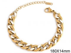 HY Wholesale Bracelets 316L Stainless Steel Jewelry Bracelets-HY0100B049