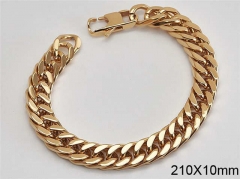 HY Wholesale Bracelets 316L Stainless Steel Jewelry Bracelets-HY0103B065
