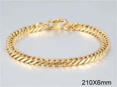 HY Wholesale Bracelets 316L Stainless Steel Jewelry Bracelets-HY0103B049