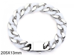 HY Wholesale Bracelets 316L Stainless Steel Jewelry Bracelets-HY0095B015