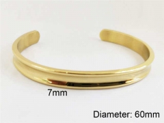 HY Wholesale Bangles Stainless Steel 316L Fashion Bangles-HY0097B152