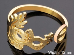 HY Wholesale Rings Jewelry 316L Stainless Steel Popular Rings-HY0103R195