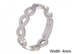 HY Wholesale Rings Jewelry 316L Stainless Steel Popular Rings-HY0100R081