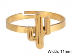 HY Wholesale Rings Jewelry 316L Stainless Steel Popular Rings-HY0100R046