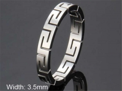 HY Wholesale Rings Jewelry 316L Stainless Steel Popular Rings-HY0103R052