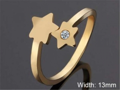 HY Wholesale Rings Jewelry 316L Stainless Steel Popular Rings-HY0103R210