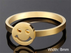 HY Wholesale Rings Jewelry 316L Stainless Steel Popular Rings-HY0103R159