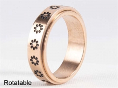 HY Wholesale Rings Jewelry 316L Stainless Steel Popular Rings-HY0096R119