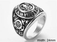 HY Wholesale Rings Jewelry 316L Stainless Steel Popular Rings-HY0103R103