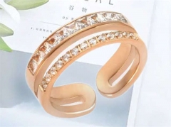 HY Wholesale Rings Jewelry 316L Stainless Steel Popular Rings-HY0096R051