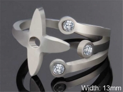 HY Wholesale Rings Jewelry 316L Stainless Steel Popular Rings-HY0103R181