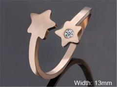 HY Wholesale Rings Jewelry 316L Stainless Steel Popular Rings-HY0103R211