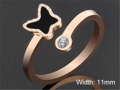 HY Wholesale Rings Jewelry 316L Stainless Steel Popular Rings-HY0103R182