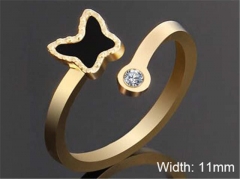 HY Wholesale Rings Jewelry 316L Stainless Steel Popular Rings-HY0103R183