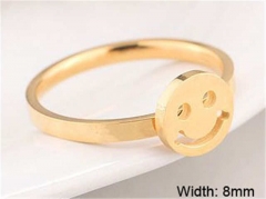 HY Wholesale Rings Jewelry 316L Stainless Steel Popular Rings-HY0103R045