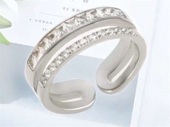 HY Wholesale Rings Jewelry 316L Stainless Steel Popular Rings-HY0096R052