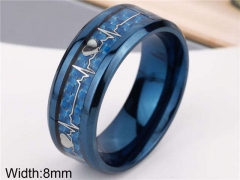 HY Wholesale Rings Jewelry 316L Stainless Steel Popular Rings-HY0096R039