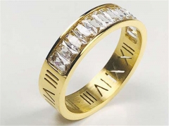 HY Wholesale Rings Jewelry 316L Stainless Steel Popular Rings-HY0096R036